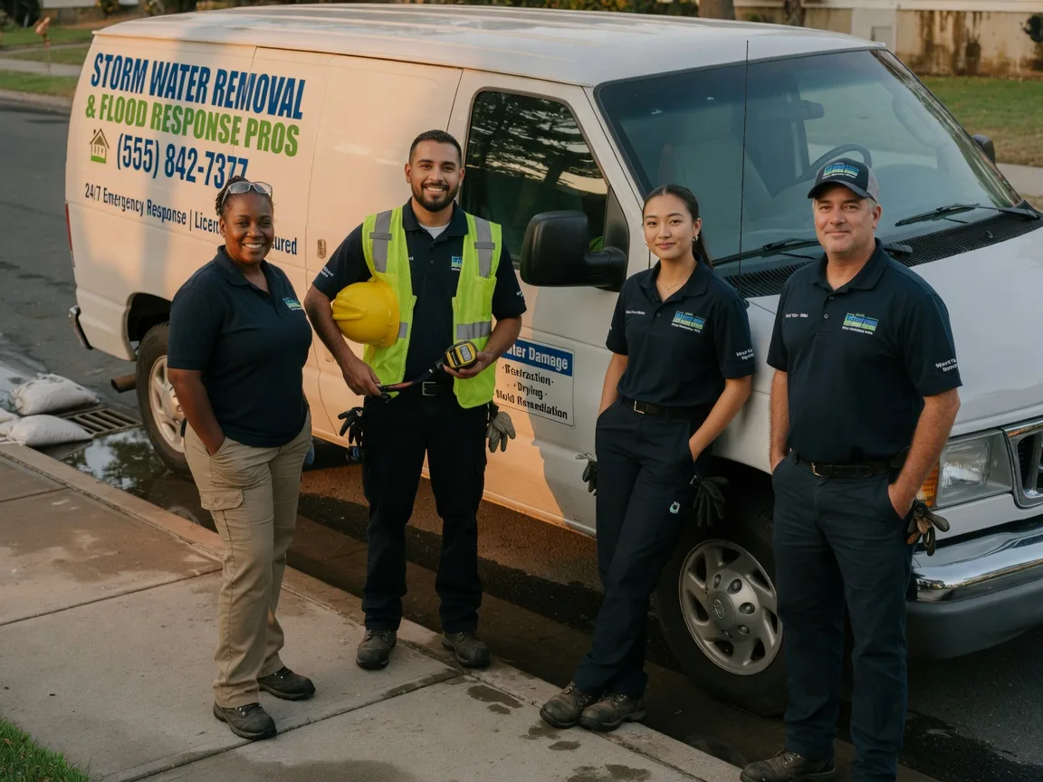Storm Damage Water Removal company in Ivanhoe, CA